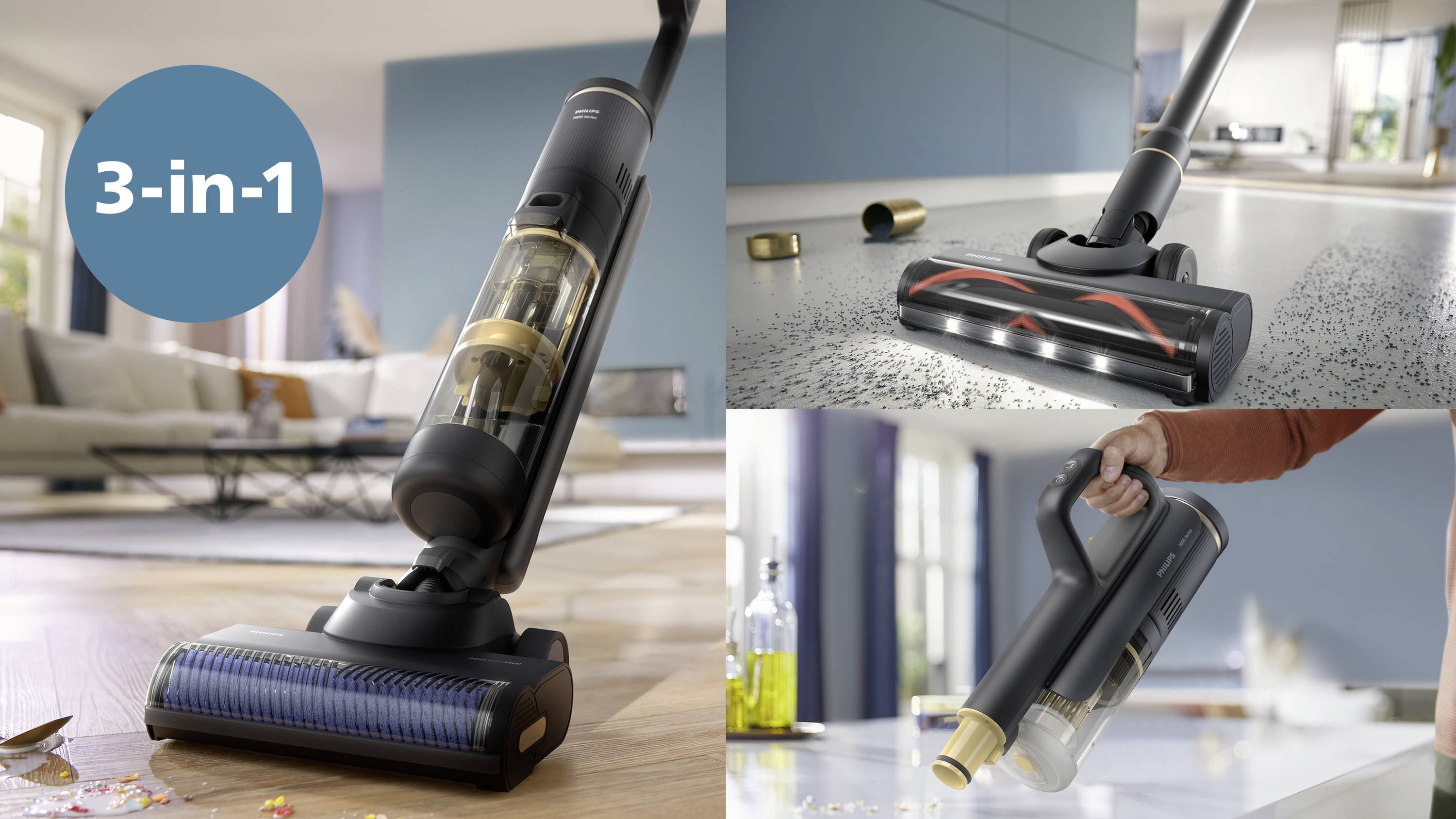 Philips Home 7000 Serie Akku Nass-/Trocken Sauger