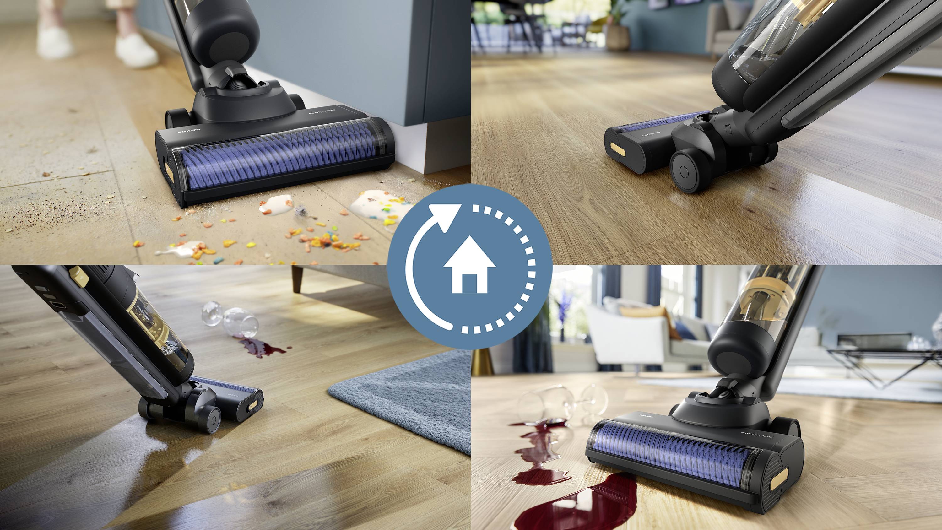 Philips Home 7000 Serie Akku Nass-/Trocken Sauger