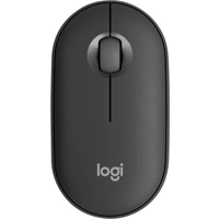 Logitech Pebble Mouse 2 M350s Maus Bluetooth® Optisch Graphit 3 Tasten 400 dpi, 4000 dpi Integriert Logitech Pebble Mouse 2 M350s Maus Bluetooth® Optisch Graphit 3 Tasten 400 dpi, 4000 dpi Integriert