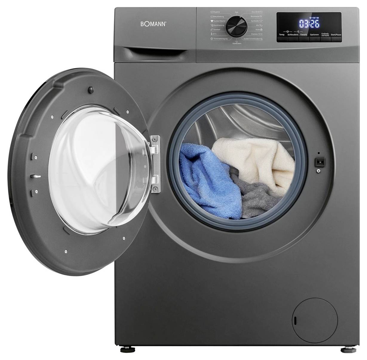 Bomann WA 7175 Waschmaschine EEK: A (A - G) Frontlader 7 kg 1400 U/min