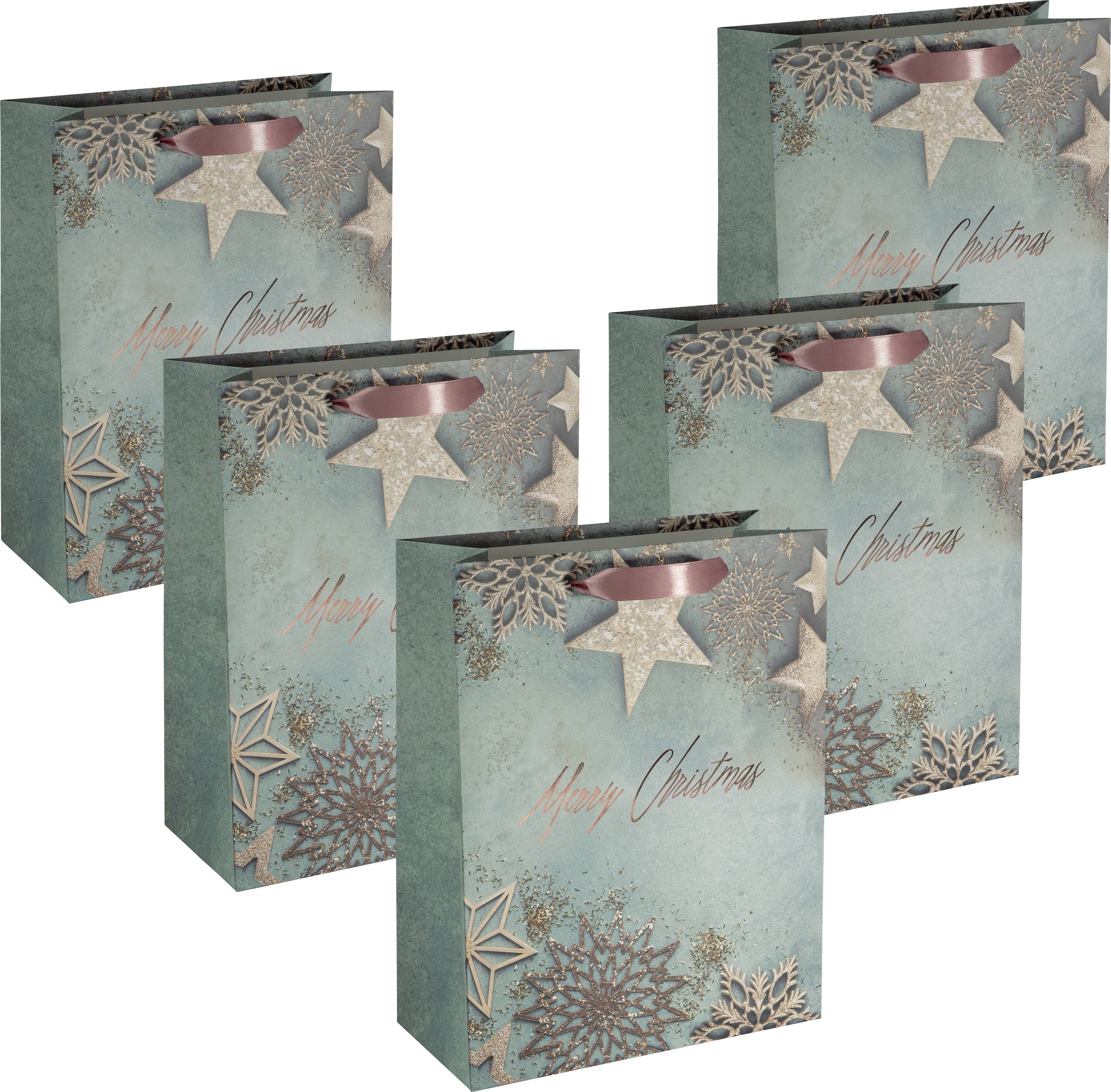 Sigel Geschenktasche Glamorous Christmas GT113 26 x 33 cm 5 St.