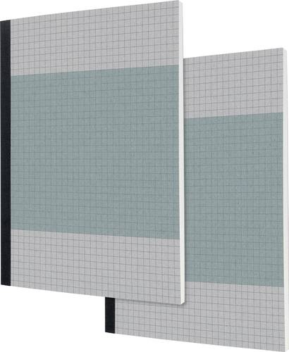 Sigel Quicknote SN200 Notizbuch kariert Blau 100 Blatt DIN A5 2 Stück