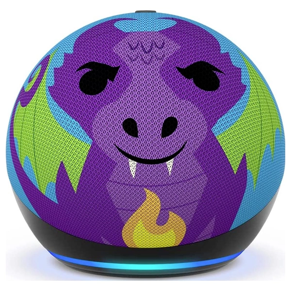 Amazon echo Dot Kids (5. Generation) Drachen Design Sprachassistent Mehrfarbig Amazon echo Dot Kids (5. Generation) Drachen Design Sprachassistent Mehrfarbig