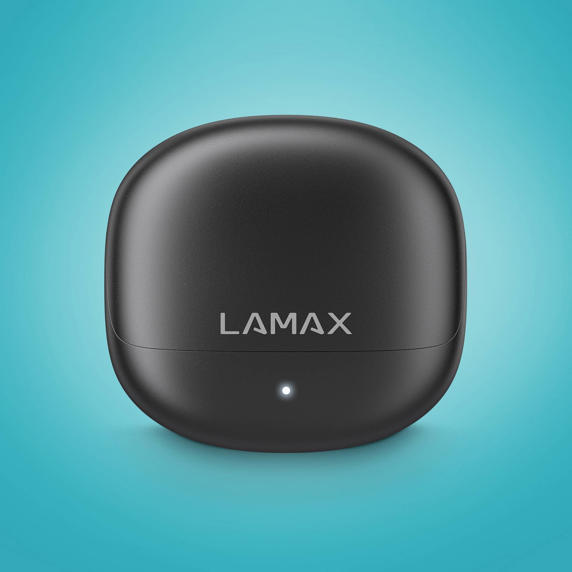 Lamax Tones1 In Ear Headset Bluetooth® Stereo Schwarz Batterieladeanzeige, Ladecase, Lautstärkeregelung, Schweißresistent