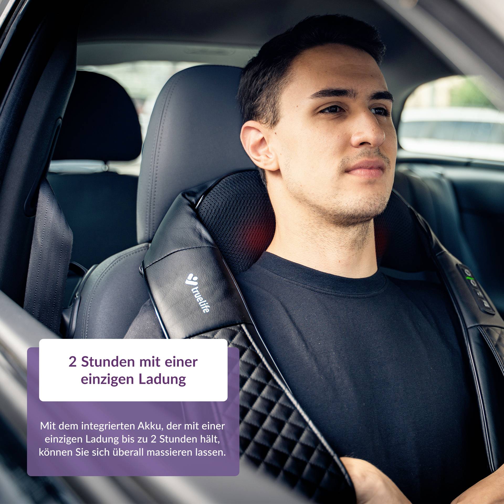 Truelife RelaxBack B6 Charge Massagegerät 24W Schwarz