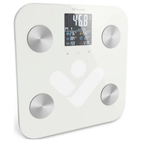Truelife FitScale W6 BT Personenwaage digital Wägebereich (max.)=180kg Weiß, Grau Mit Bluetooth Truelife FitScale W6 BT Personenwaage digital Wägebereich (max.)=180kg Weiß, Grau Mit Bluetooth
