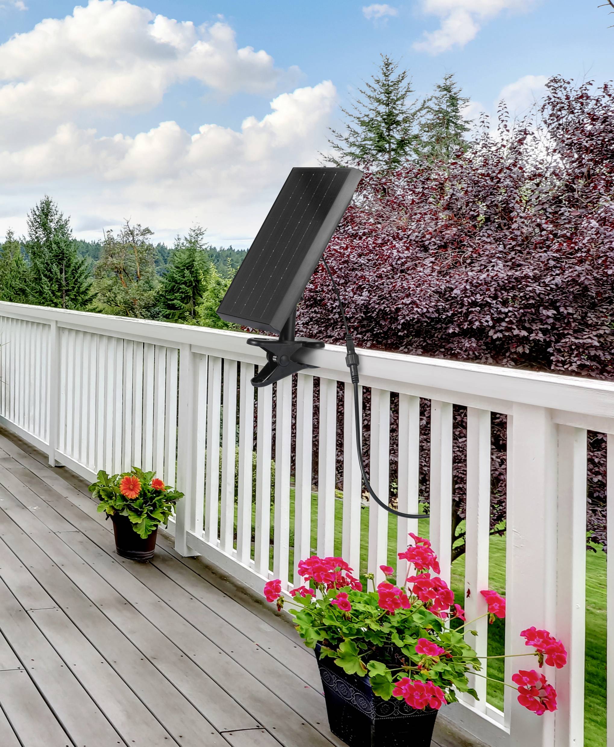 Sygonix SY-6662320 Solar-Lichterkette 2.4W Weiß, Schwarz