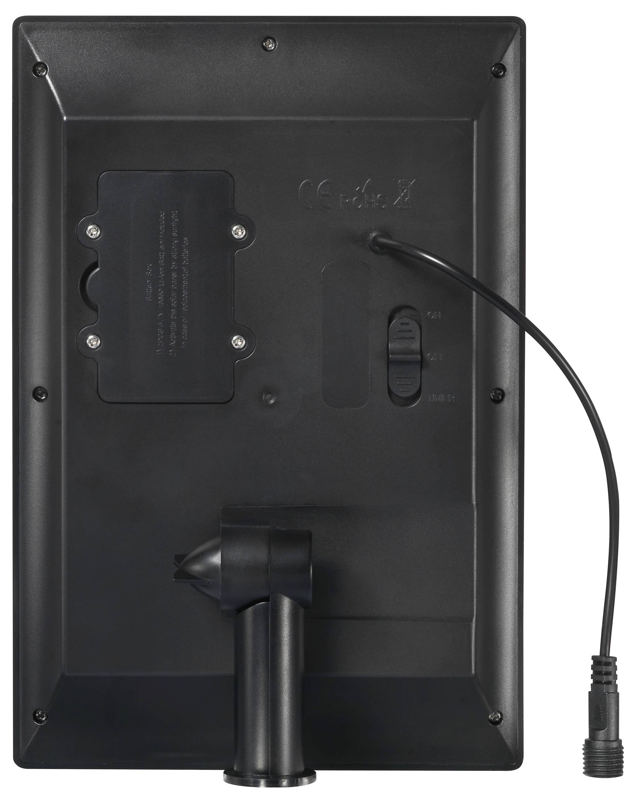 Sygonix SY-6662320 Solar-Lichterkette 2.4W Weiß, Schwarz