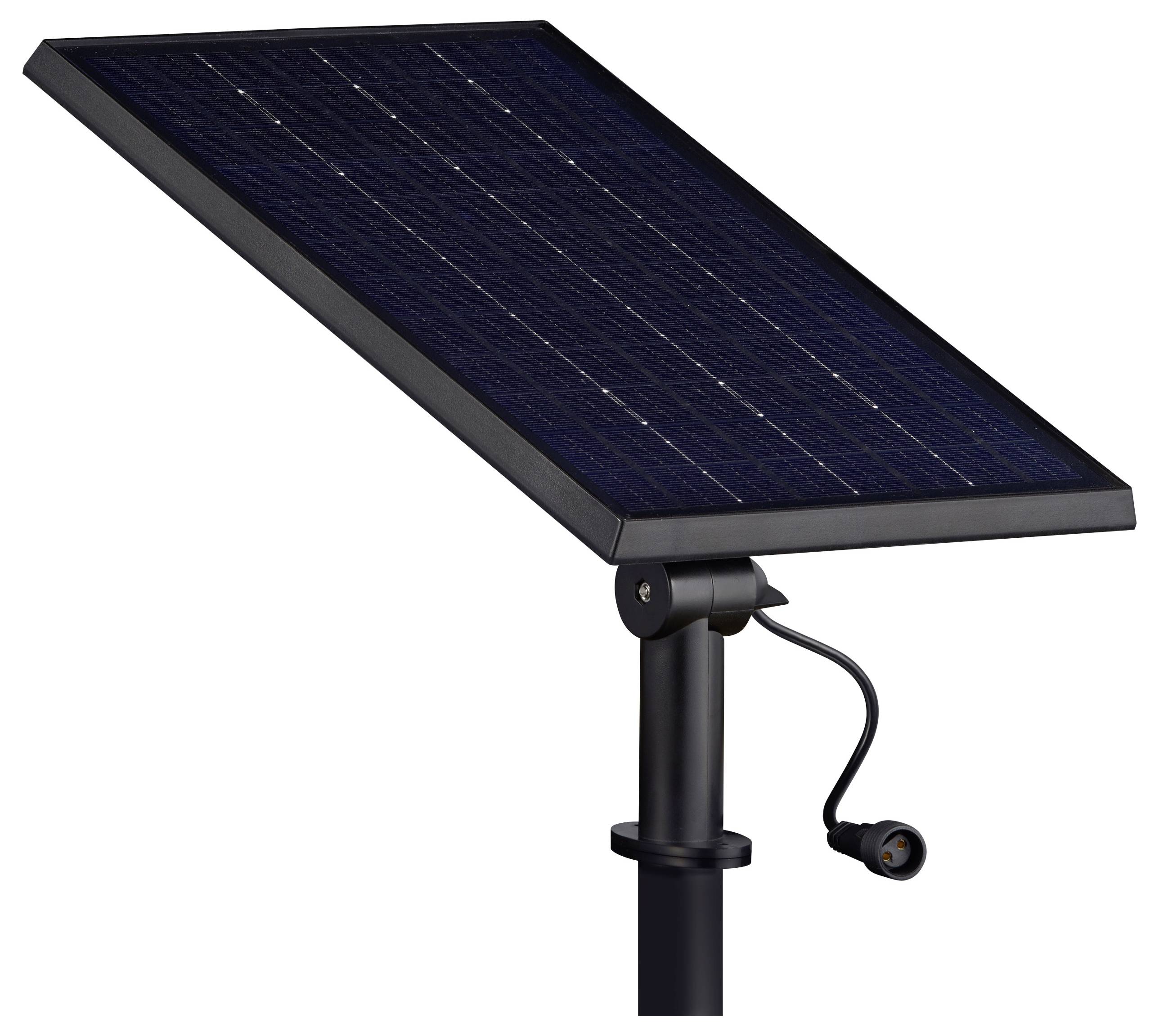 Sygonix SY-6662320 Solar-Lichterkette 2.4W Weiß, Schwarz