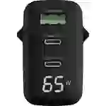 Ansmann USB-Ladegerät mit Display HC365PD 65W USB Ladegerät 65W 1x USB-A, 2x USB-C® USB PD Schwarz Innenbereich Ansmann USB-Ladegerät mit Display HC365PD 65W USB Ladegerät 65W 1x USB-A, 2x USB-C® USB PD Schwarz Innenbereich