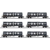 Märklin 47546 H0 6er-Set Kesselwagen Zans der GATX Märklin 47546 H0 6er-Set Kesselwagen Zans der GATX