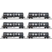 Märklin 47546 H0 6er-Set Kesselwagen Zans der GATX Märklin 47546 H0 6er-Set Kesselwagen Zans der GATX