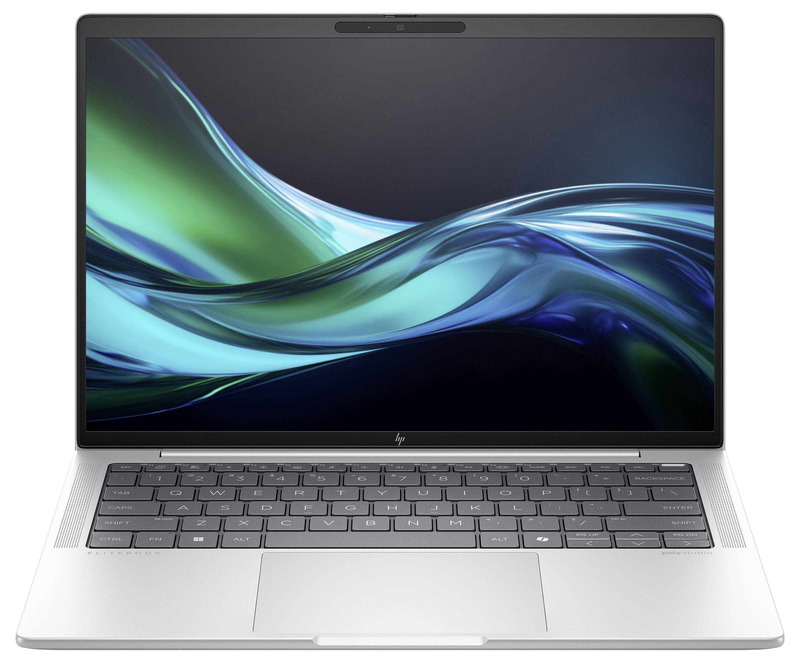 HP Notebook 35.6cm (14 Zoll) Full-HD+ Intel® Core™ Ultra 5 125H 16GB RAM 512GB SSD Deutsch, QWERTZ Intel Arc Graphics Silber AP1