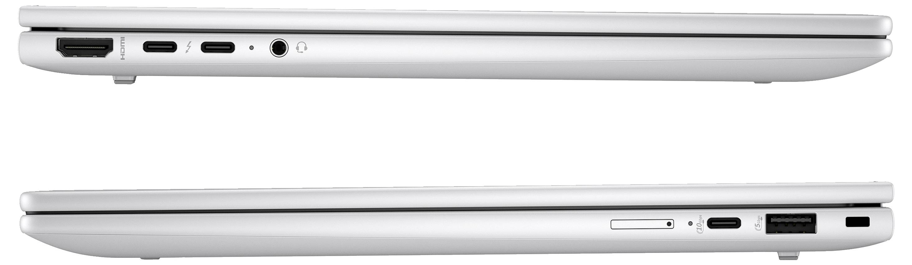 HP Notebook 35.6cm (14 Zoll) Full-HD+ Intel® Core™ Ultra 5 125H 16GB RAM 512GB SSD Deutsch, QWERTZ Intel Arc Graphics Silber AP1