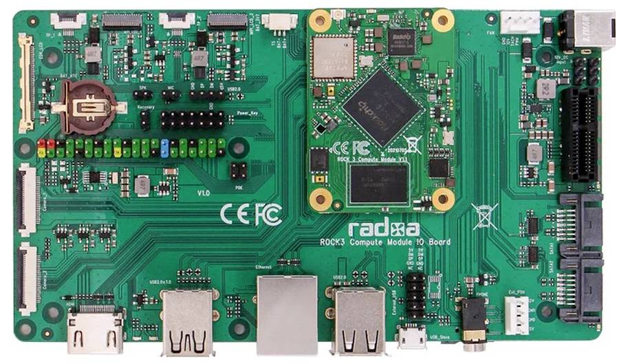 Radxa RM116-IO-Board Erweiterungsboard