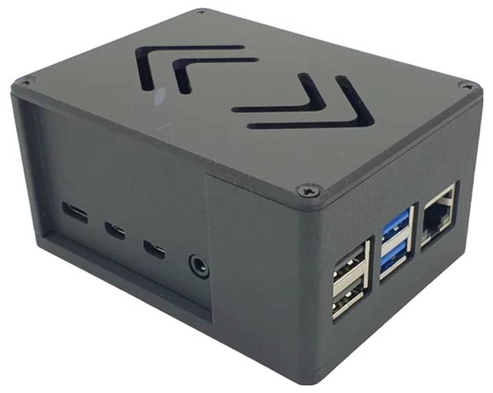 Radxa RDX-4C+-EcoPiProHP-Fan SBC-Gehäuse Passend für (Entwicklungskits): Radxa