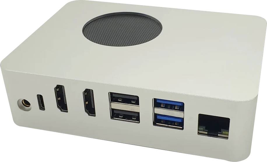 Radxa RS119-Desktop-Case SBC-Gehäuse Passend für (Entwicklungskits): Radxa