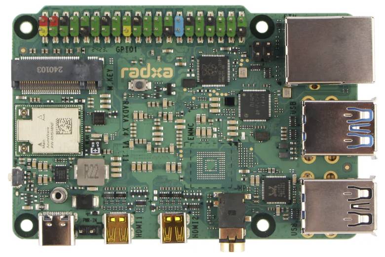 Radxa RS866-D8E64H1 X4 8GB 4 x 3.4GHz