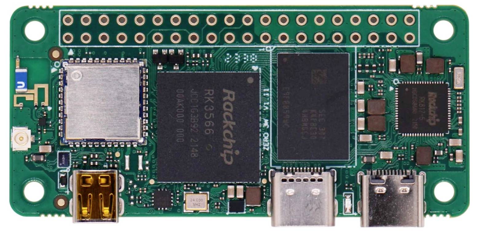 Radxa RS107-D8E64H1W15 Rock Zero 3W 8GB