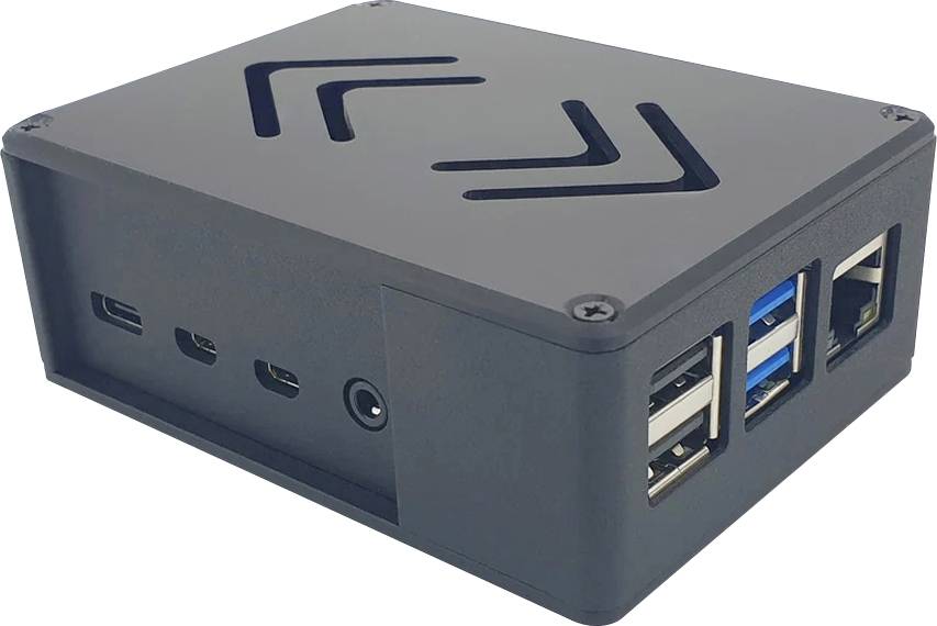 Radxa RockGHPROLPSV SBC-Gehäuse Passend für (Entwicklungskits): Radxa Schwarz