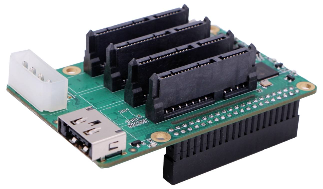 Radxa Rock_SATA-Penta_Hat Erweiterungsboard