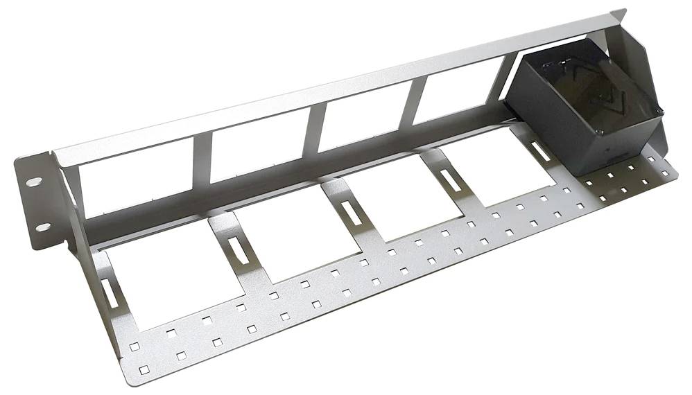 Radxa CAS-ECOPI-19 DIN-Rail-Halterung Aluminium