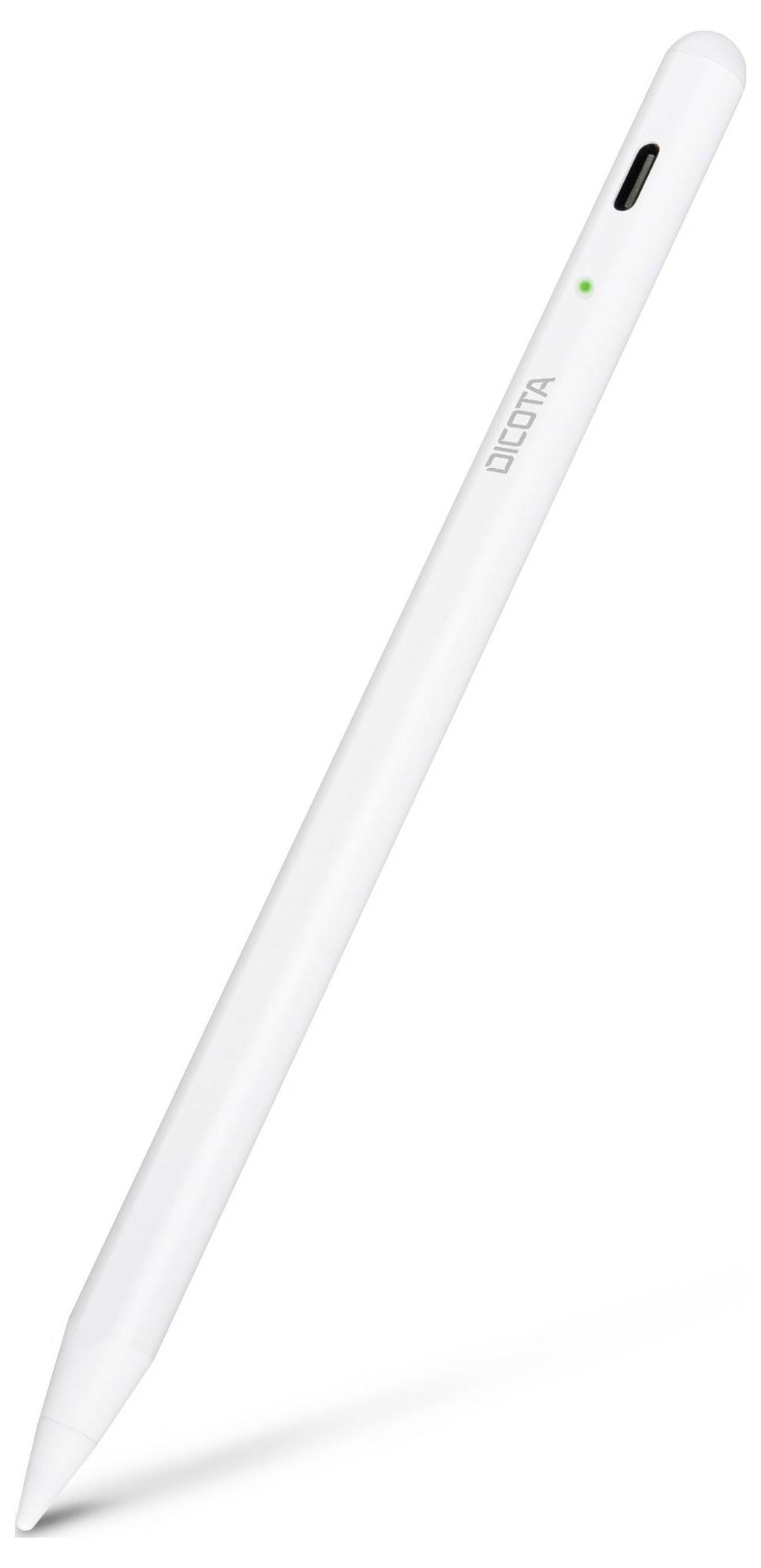 Dicota ACTIVE APPLE STYLUS Touchpen mit präziser Schreibspitze Weiß