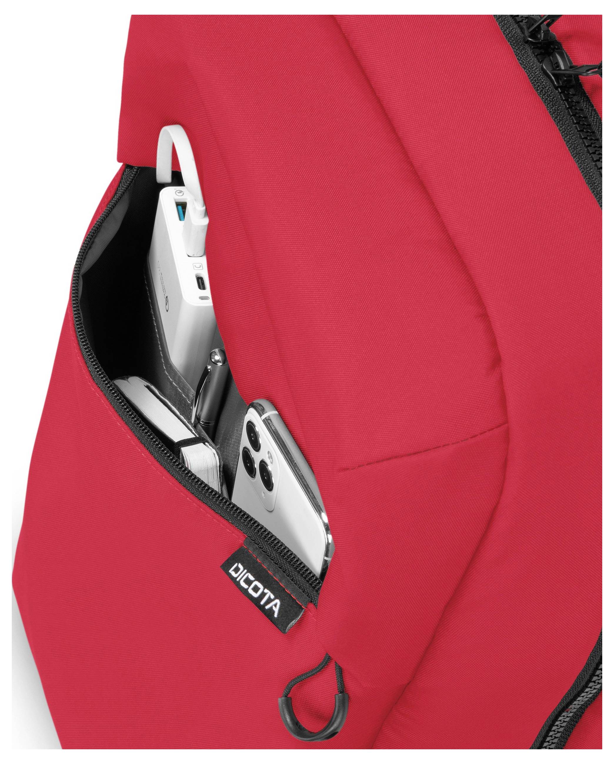 Dicota Notebook Rucksack D32121-RPET Rot