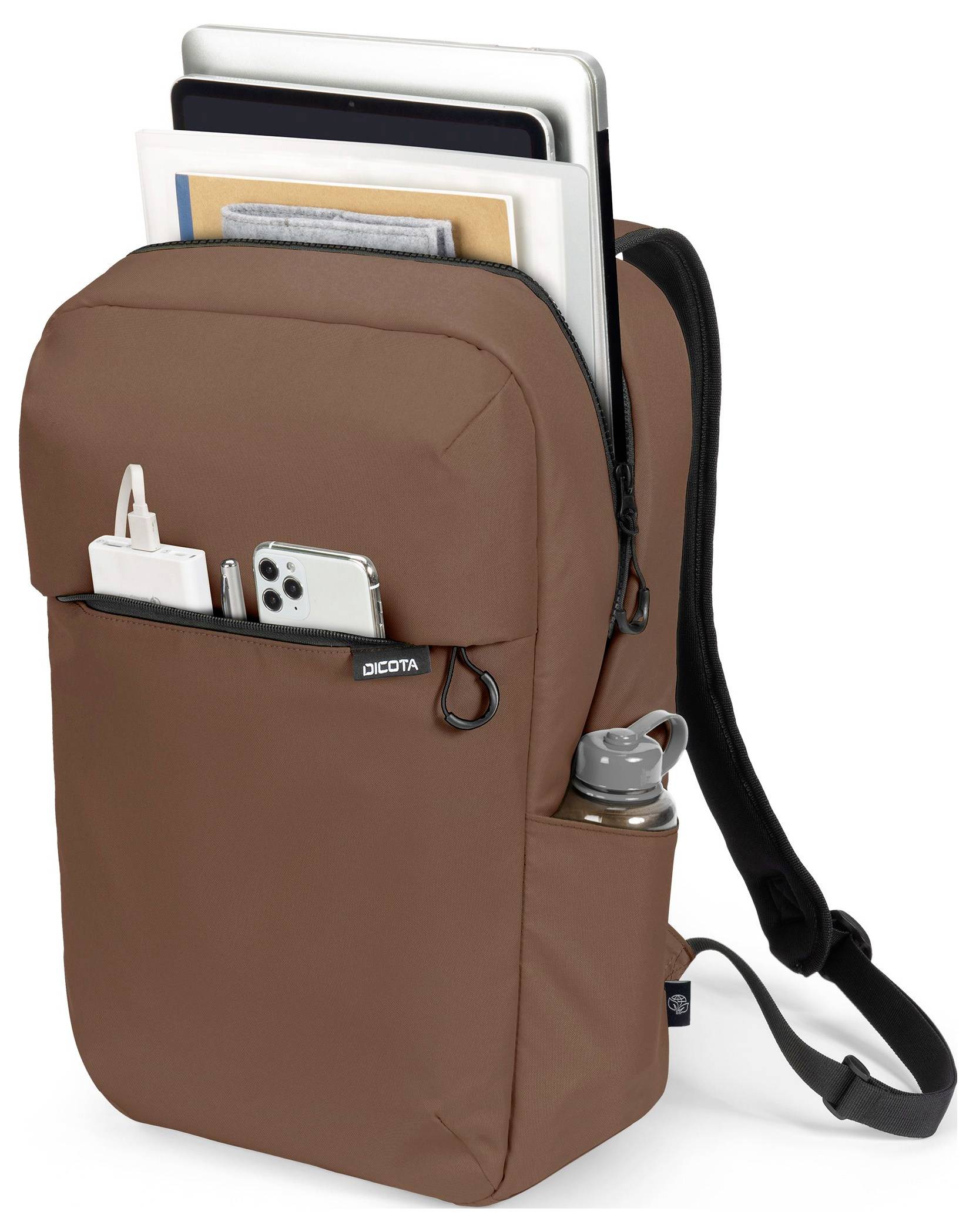 Dicota Notebook Rucksack D32124-RPET Braun