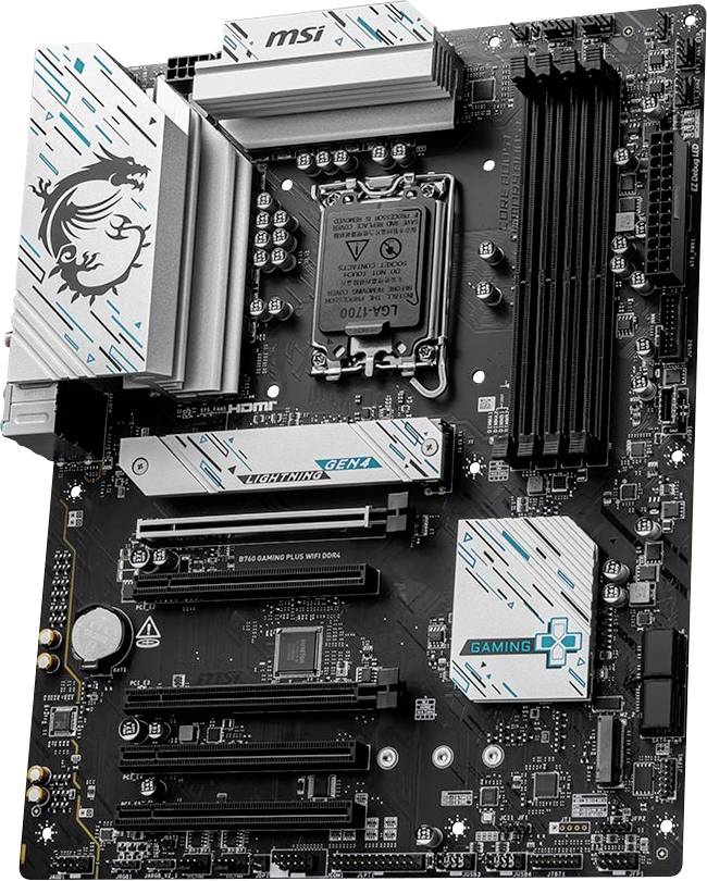 MSI B760 Mainboard Formfaktor (Details) ATX Mainboard-Chipsatz Intel® B760