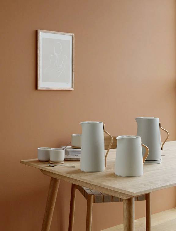 Stelton Emma Wasserkocher Sand Fassungsvermögen: 1.2l