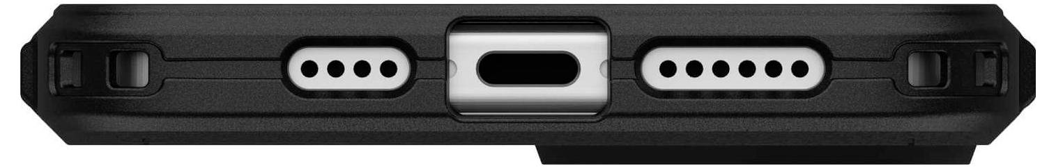 Urban Armor Gear Civilian MagSafe Case Backcover Apple iPhone 16 Plus Schwarz MagSafe kompatibel 114443114040