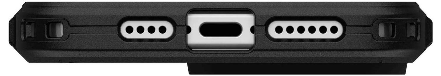 Urban Armor Gear Civilian MagSafe Case Backcover Apple iPhone 16 Pro Max Schwarz MagSafe kompatibel 114445114040