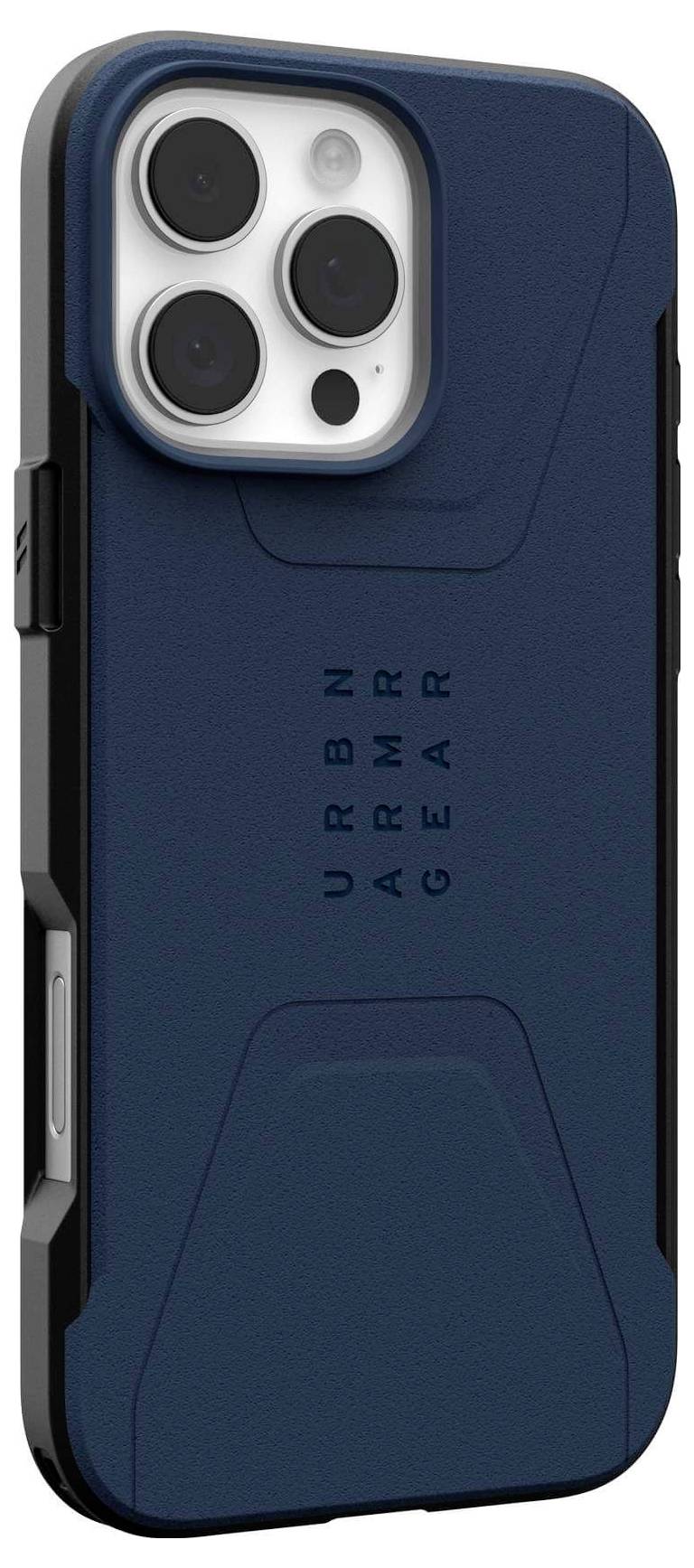Urban Armor Gear Civilian MagSafe Case Backcover Apple iPhone 16 Pro Max Blau MagSafe kompatibel 114445115555