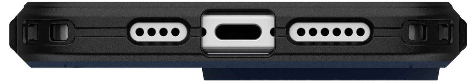 Urban Armor Gear Civilian MagSafe Case Backcover Apple iPhone 16 Pro Max Blau MagSafe kompatibel 114445115555