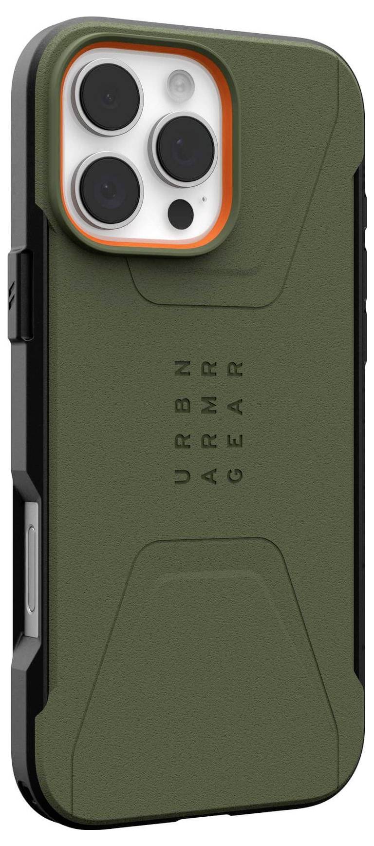 Urban Armor Gear Civilian MagSafe Case Backcover Apple iPhone 16 Pro Max Olivgrün MagSafe kompatibel 114445117272