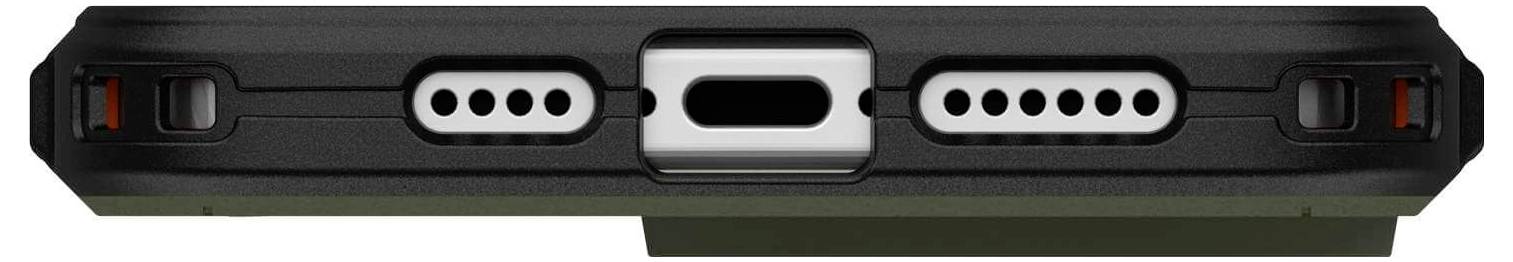 Urban Armor Gear Civilian MagSafe Case Backcover Apple iPhone 16 Pro Max Olivgrün MagSafe kompatibel 114445117272
