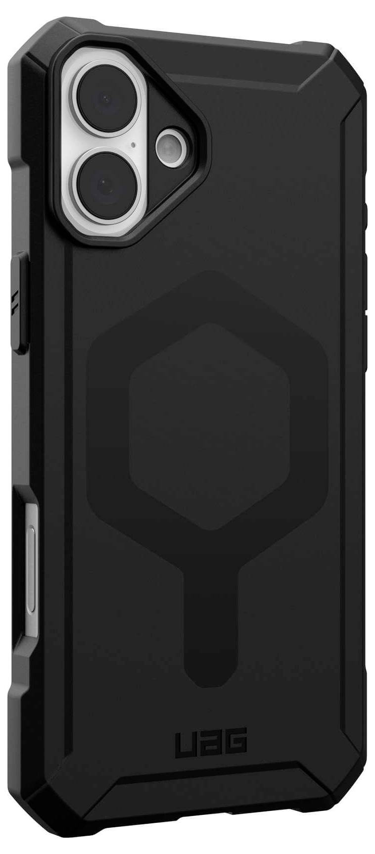 Urban Armor Gear Essential Armor MagSafe Case Backcover Apple iPhone 16 Plus Schwarz MagSafe kompatibel 114447114040