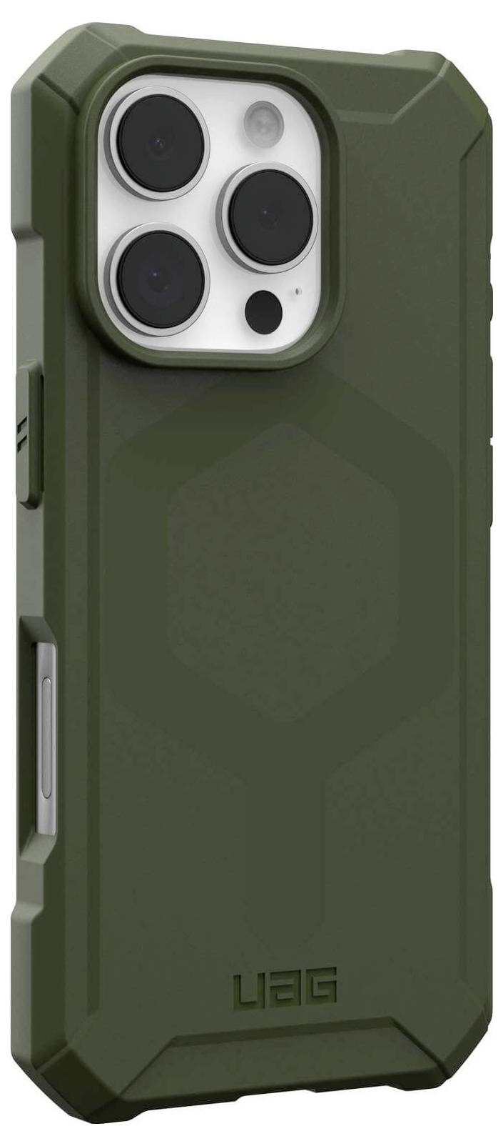 Urban Armor Gear Essential Armor MagSafe Case Backcover Apple iPhone 16 Pro Olivgrün MagSafe kompatibel 114448117272