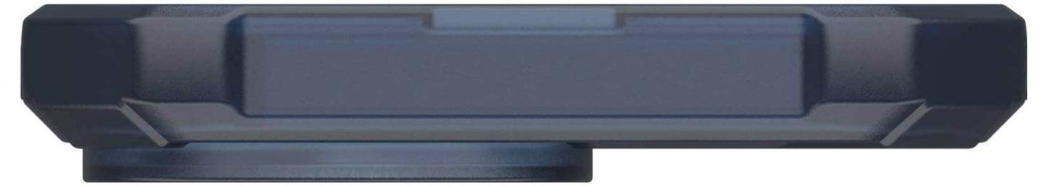 Urban Armor Gear Essential Armor MagSafe Case Backcover Apple iPhone 16 Pro Max Blau, Transparent MagSafe kompatibel 114449114151