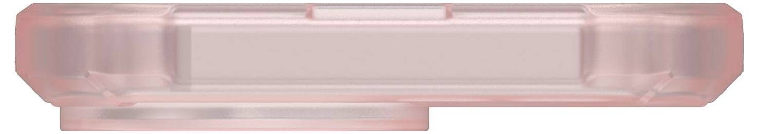 Urban Armor Gear Essential Armor MagSafe Case Backcover Apple iPhone 16 Pro Max Rose, Transparent MagSafe kompatibel 114449114C4C