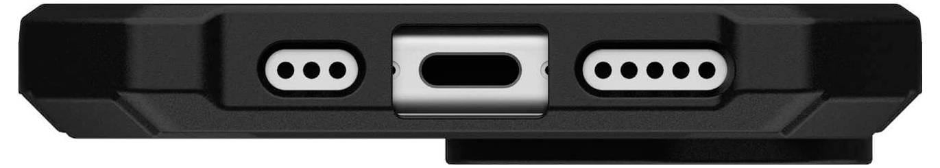 Urban Armor Gear Essential Armor MagSafe Case Backcover Apple iPhone 16 Schwarz MagSafe kompatibel 114450114040