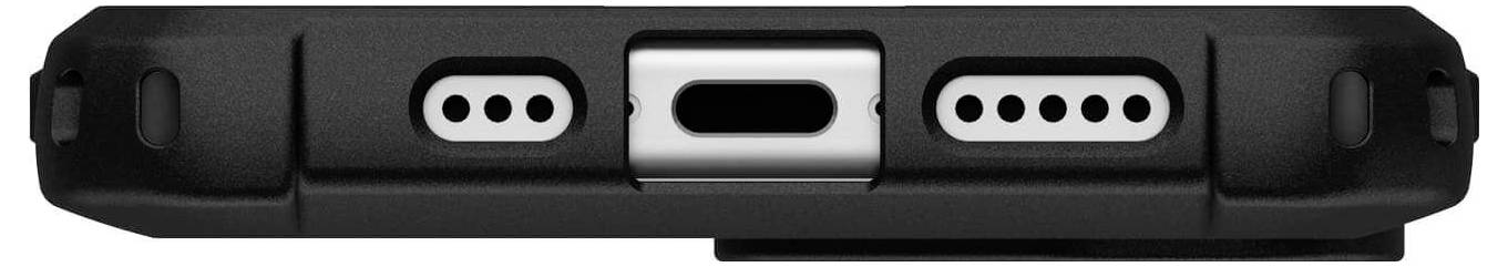 Urban Armor Gear Metropolis LT MagSafe Case Backcover Apple iPhone 16 Kevlar®, Schwarz MagSafe kompatibel 114454113940