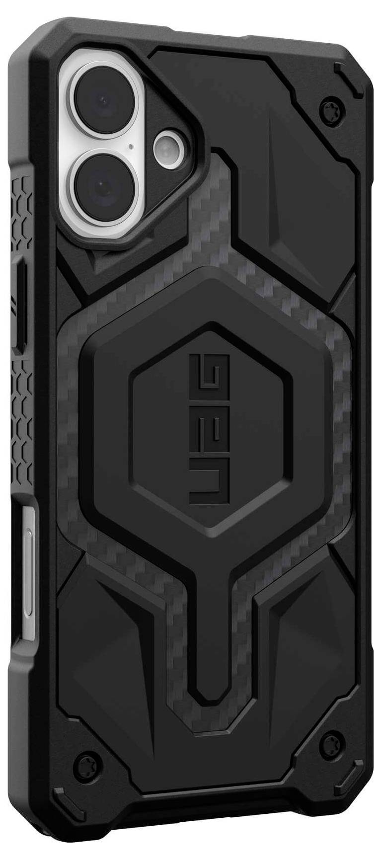 Urban Armor Gear Monarch Pro MagSafe Case Backcover Apple iPhone 16 Plus Carbon MagSafe kompatibel 114455114242