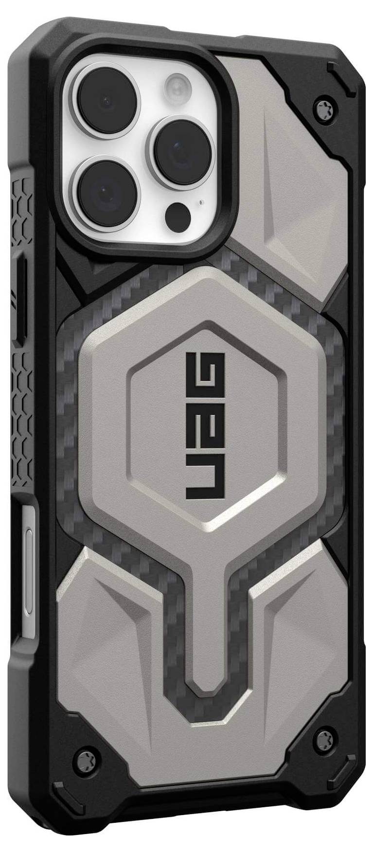 Urban Armor Gear Monarch Pro MagSafe Case Backcover Apple iPhone 16 Pro Max Titan MagSafe kompatibel 114457113636