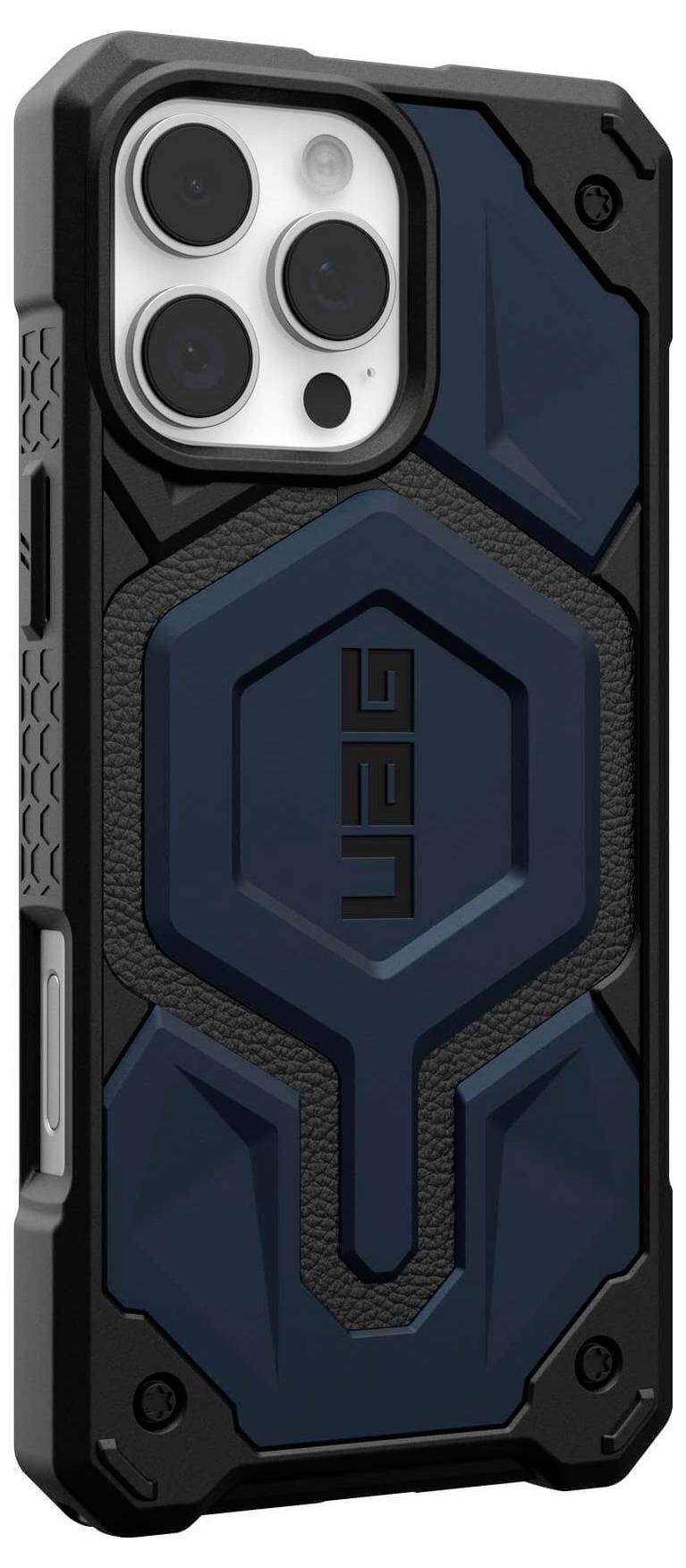 Urban Armor Gear Monarch Pro MagSafe Case Backcover Apple iPhone 16 Pro Max Blau MagSafe kompatibel 114457115555