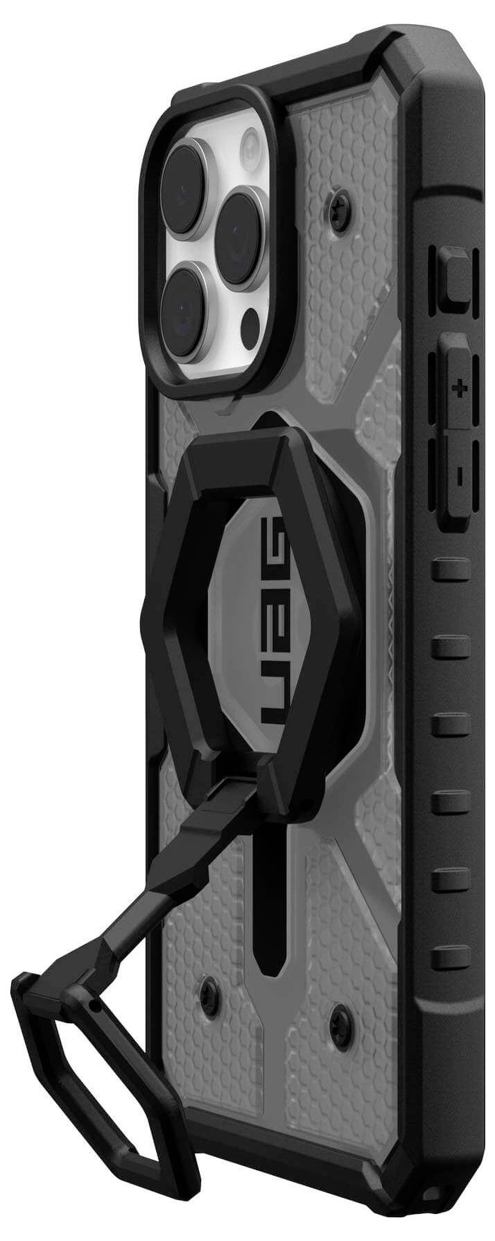 Urban Armor Gear Pathfinder MagSafe Case Bundle Backcover Apple iPhone 16 Pro Max Grau, Transparent, Schwarz MagSafe kompatibel 1144651BV02