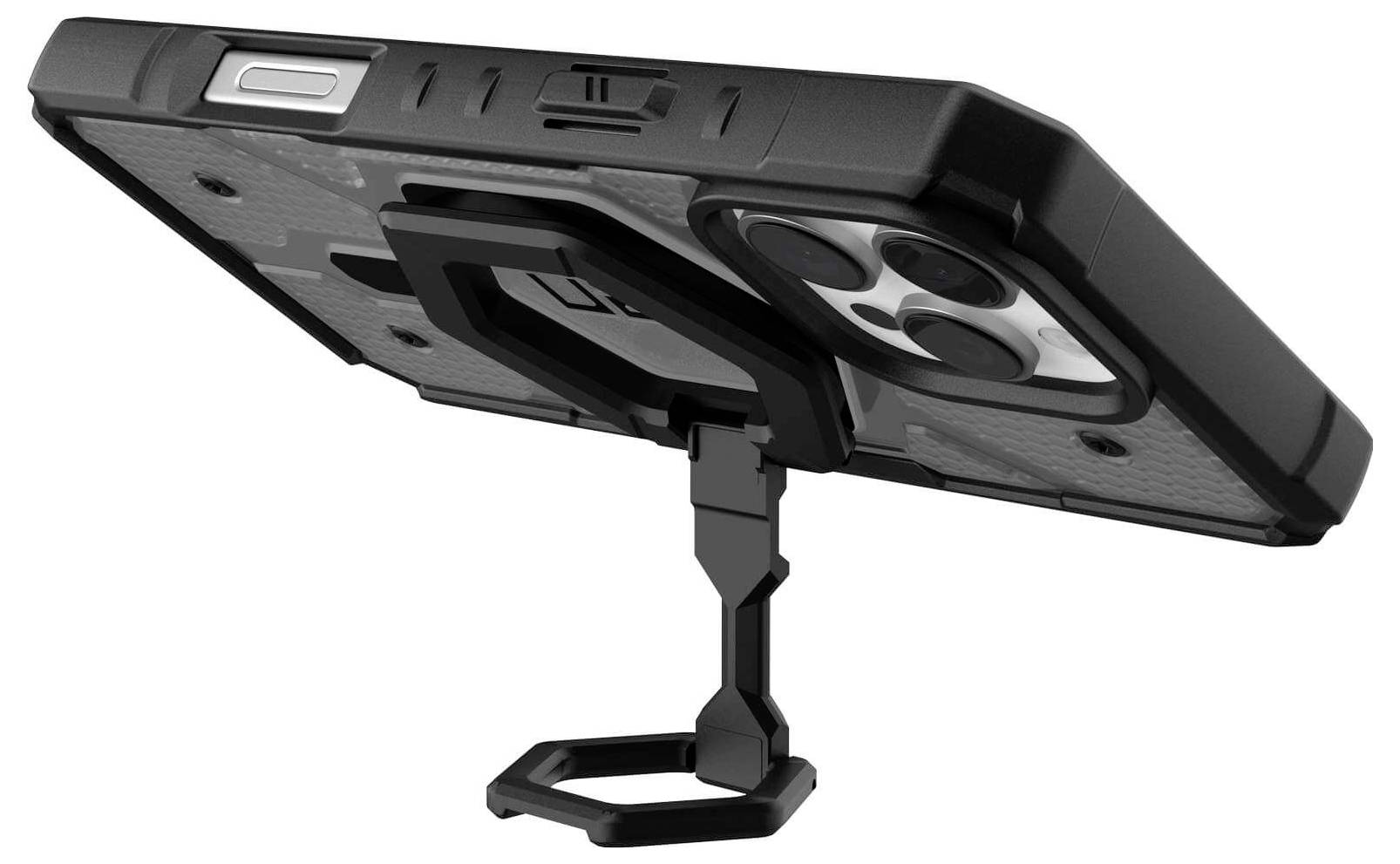 Urban Armor Gear Pathfinder MagSafe Case Bundle Backcover Apple iPhone 16 Pro Max Grau, Transparent, Schwarz MagSafe kompatibel 1144651BV02