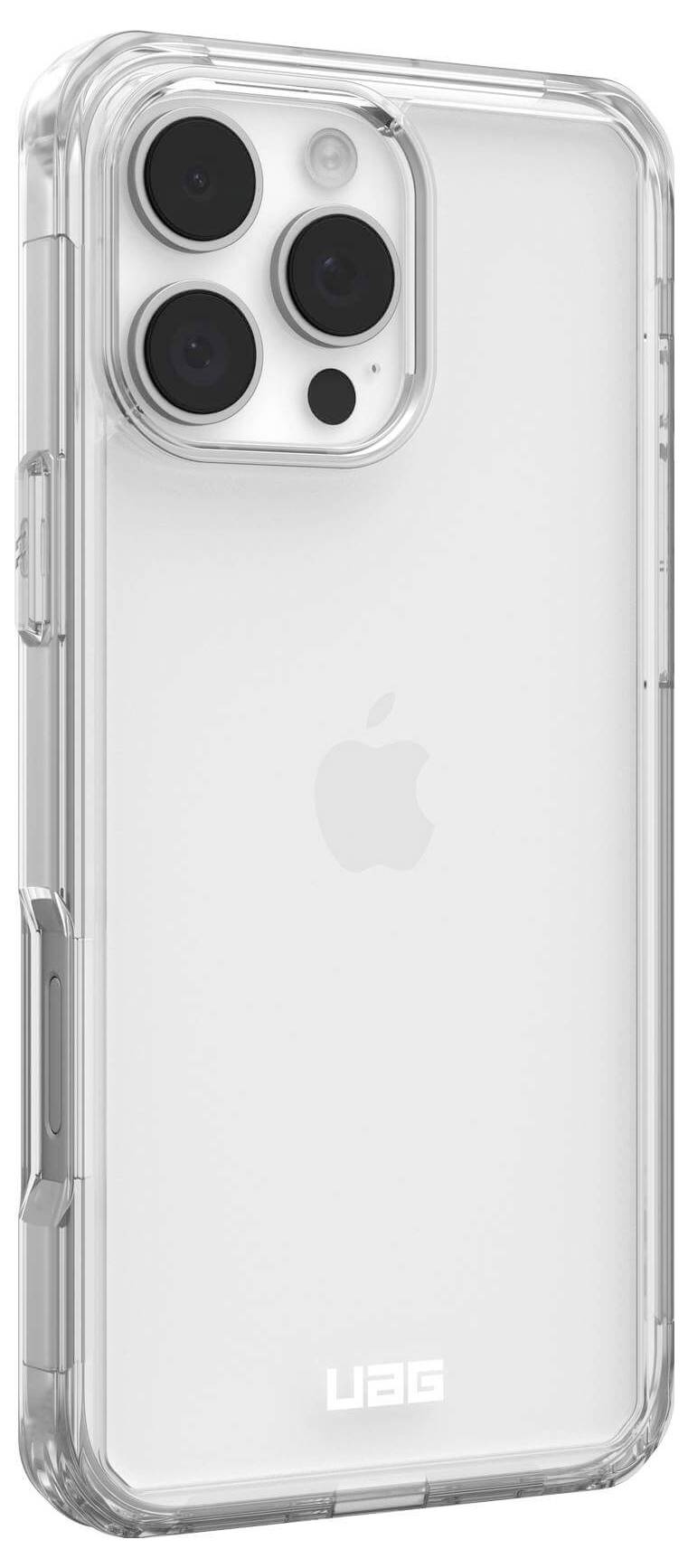Urban Armor Gear Plyo Case Backcover Apple iPhone 16 Pro Max Ice, Transparent Induktives Laden 114485114343