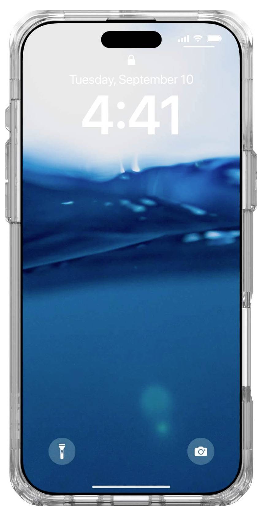 Urban Armor Gear Plyo Case Backcover Apple iPhone 16 Pro Max Ice, Transparent Induktives Laden 114485114343